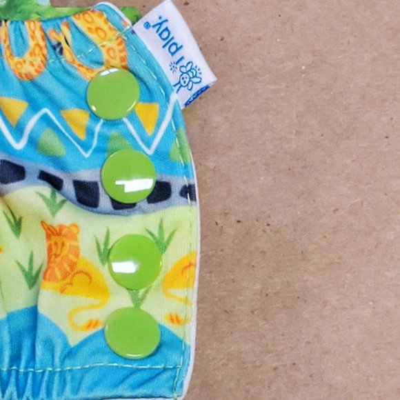 I-Play Swimsuit Diaper 12 Months Green - Picture 6 of 6